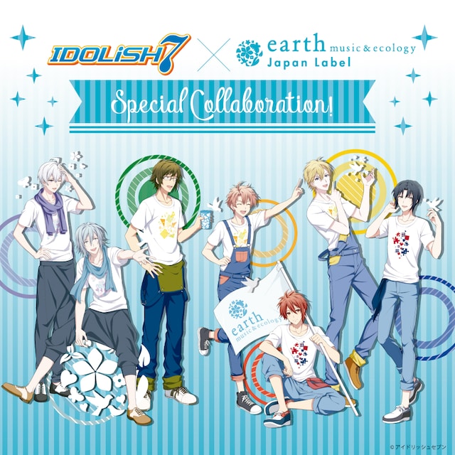 「IDOLiSH7×earth music&ecology Japan Label」メインビジュアル