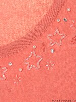 「IDOLiSH7 大和＆三月＆ナギ ボリューム刺しゅう＆ビーズ付きカーディガン」三月