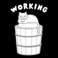 「WORKING」ブラック