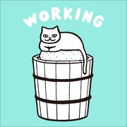 「WORKING」ミントグリーン