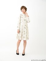「IDOLiSH7 7つのつぼみ スズラン柄ワンピース」着用画像
