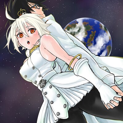 「終極エンゲージ」のカラーカット。(c)三輪ヨシユキ・江藤俊司/集英社