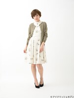 「IDOLiSH7 大和＆三月＆ナギ ボリューム刺しゅう＆ビーズ付きカーディガン」着用画像