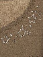 「IDOLiSH7 大和＆三月＆ナギ ボリューム刺しゅう＆ビーズ付きカーディガン」大和