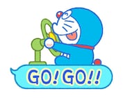 「ドラえもん＆ドラミ うごくスタンプ」サンプル