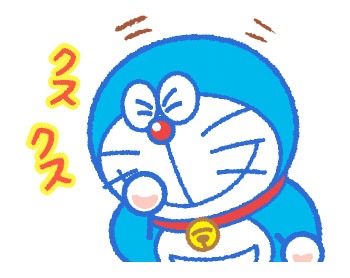「ドラえもん＆ドラミ うごくスタンプ」サンプル