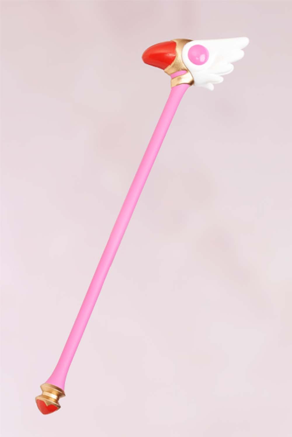 「りからいず『カードキャプターさくら』コスチュームコレクション ピンク」に付属する「封印の杖」。