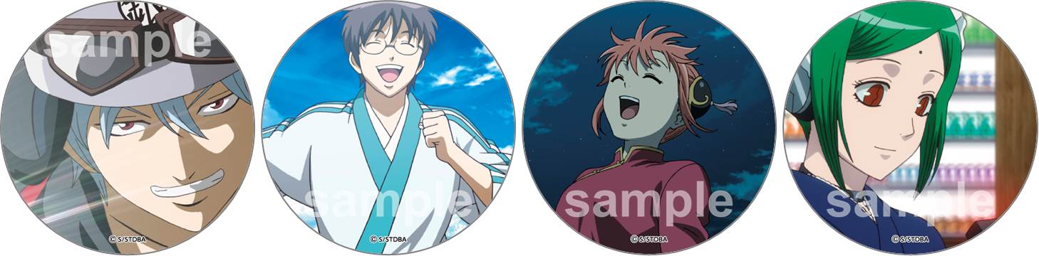 「ロボッ娘懺悔室」の景品でもらえる缶バッジ。