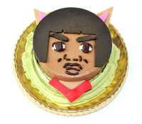 「キャサリンの『坂田サーン アホの坂田サーン』ケーキ」