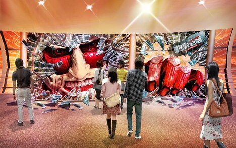 ウェルカムエリアで展開されるフォトスポットのイメージ。