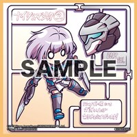 コミカライズ版「ナイツ＆マジック」2巻をアニメイト各店で購入した人に進呈されるミニ色紙。