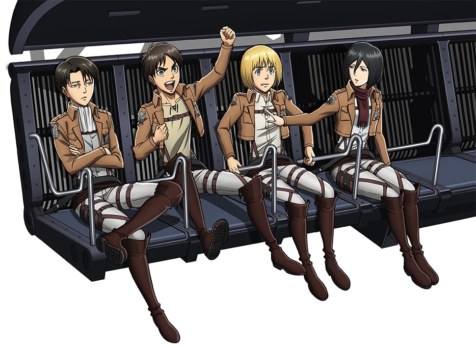 「進撃の巨人 THE RIDE～トロスト区奪還作戦～」イメージビジュアル