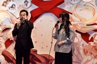 赤松健と佐藤利奈。