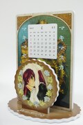 「ローゼンメイデン0-ゼロ-」の卓上カレンダー。