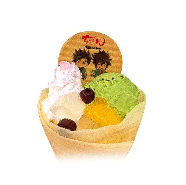 「隊士達の休息（おやつ）キャラクレ！-抹茶アイス-」