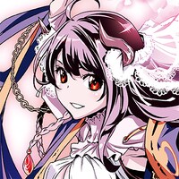 センターカラー「神呪のネクタール」扉ページより。