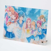 「推しが武道館いってくれたら死ぬ」のアクリルボードイメージ。