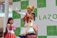 「『美少女戦士セーラームーン』-Amour Eternal-」DVD発売記念イベントの様子。