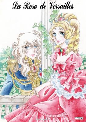 「池袋ベルサイユのばらカフェ」ビジュアル