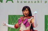 セーラーマーズ役の小林かれん。