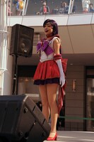 セーラーマーズ役の小林かれん。