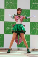 セーラージュピター役の楓。