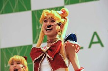 セーラームーン役の野本ほたる。