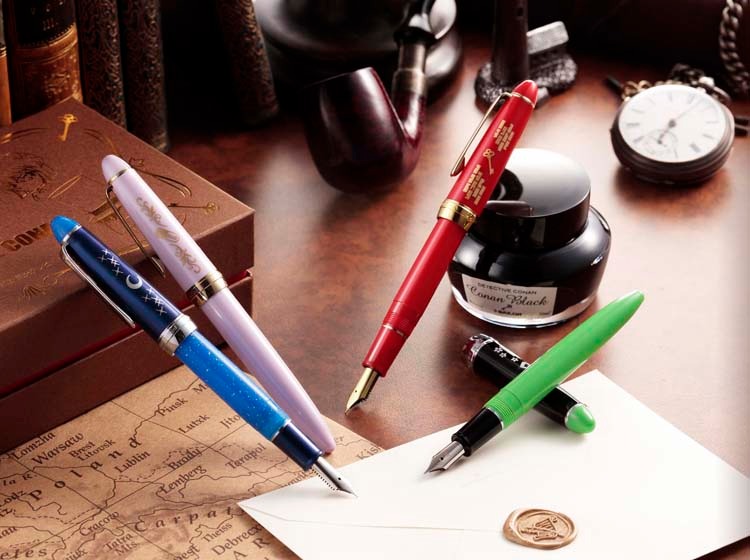 「名探偵コナン×セーラー万年筆 オフィシャル万年筆 特製インク付きセット」