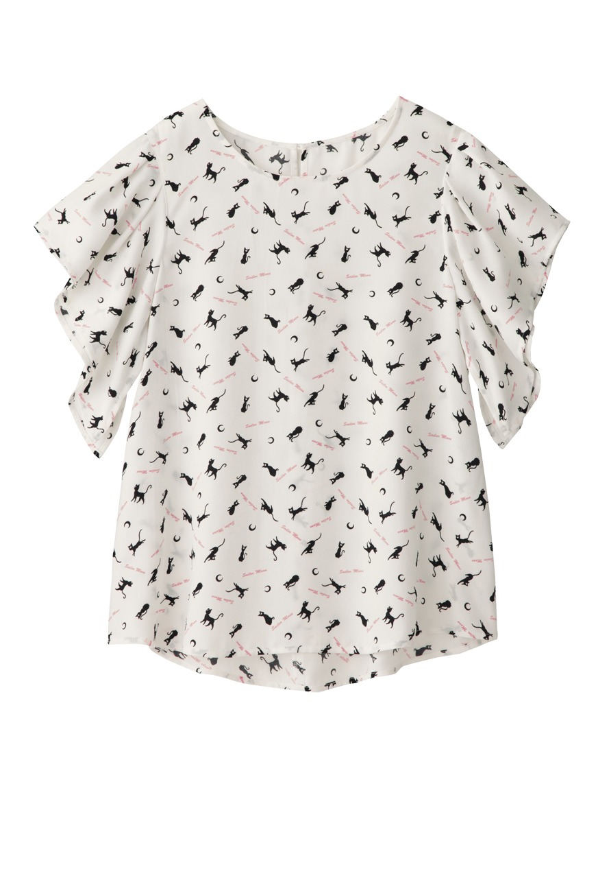 「ルナ＆アルテミスプリントブラウス」