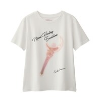 「ムーンスティックフォトプリントTシャツ」