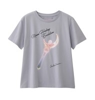 「ムーンスティックフォトプリントTシャツ」
