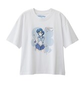 「セーラー戦士プリントTシャツ」