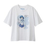 「セーラー戦士プリントTシャツ」