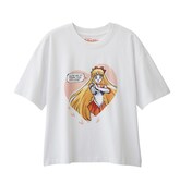 「セーラー戦士プリントTシャツ」