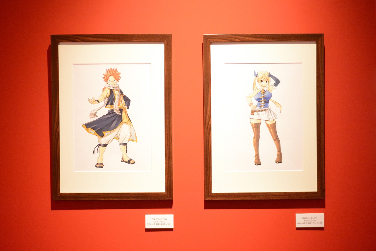 「FAIRY TAIL」等身大フィギュアのモデルとなった描き下ろしイラスト。