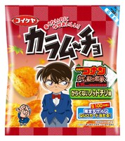 「カラムーチョチップス からくないノットチリ味」