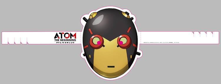 Animejapanで アトム ザ ビギニング A106お面やクリアファイルなど配布 コミックナタリー
