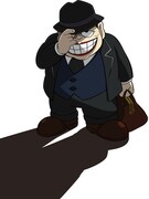 「笑ゥせぇるすまんNEW」(c)藤子スタジオ/笑ゥせぇるすまんＮＥＷ製作委員会