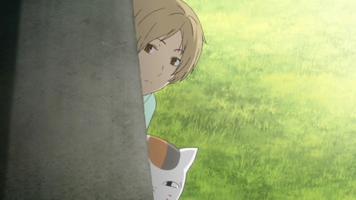 「夏目友人帳 陸」第1話の場面カット。