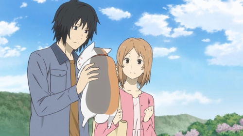 「夏目友人帳 陸」第1話の場面カット。