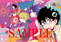 「夜は短し歩けよ乙女 新装版」全巻連動特典の複製原画。