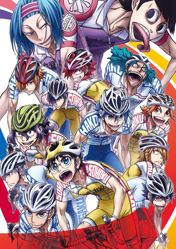 「弱虫ペダル NEW GENERATION」キービジュアル
