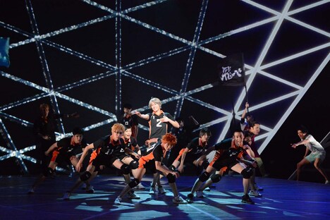 「ハイパープロジェクション演劇『ハイキュー!!』“勝者と敗者”」ゲネプロの様子。