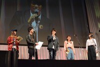 アフレコ収録の様子。