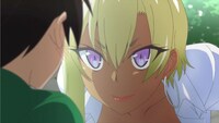 アニメ「はじめてのギャル」PV第1弾より。