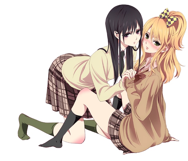 アニメ「citrus」ティザービジュアル (c)サブロウタ・一迅社／citrus製作委員会
