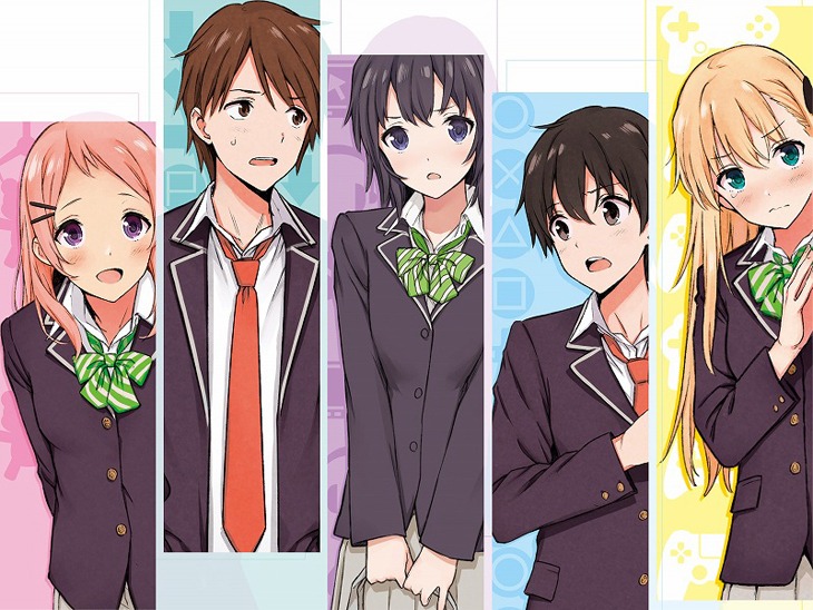 アニメ「ゲーマーズ！」ビジュアル。