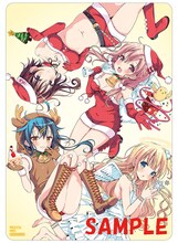 アニメイト「三月画集」購入特典の特製ペーパーペンシルボード。