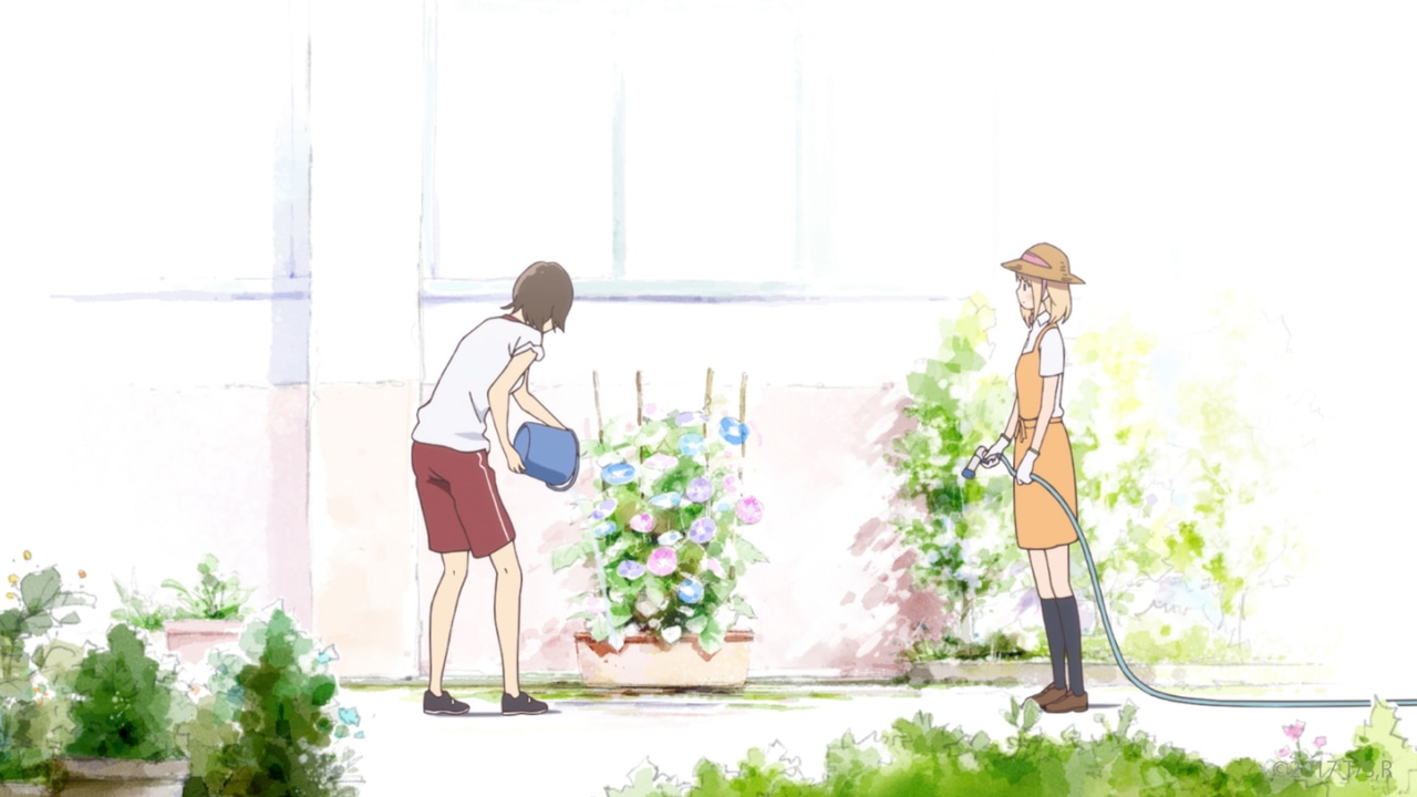 「あさがおと加瀬さん。」アニメーションクリップ特報PVより。