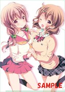 メロンブックス「三月画集」購入特典の特製クリアファイル。